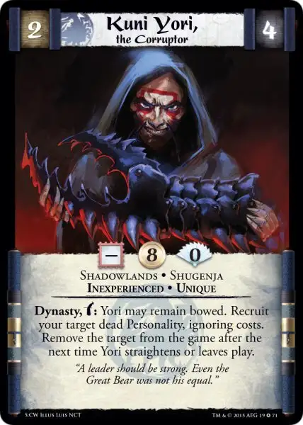 Kuni Yori, the Corruptor