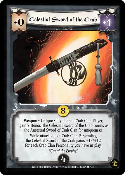 Celestial Sword of the Crab