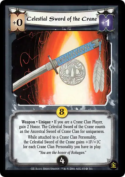 Celestial Sword of the Crane