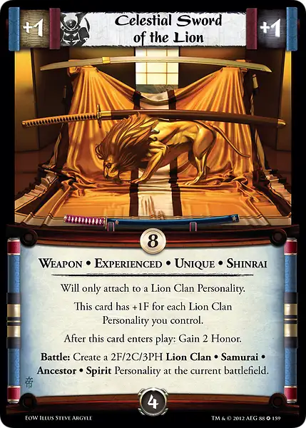 Celestial Sword of the Lion