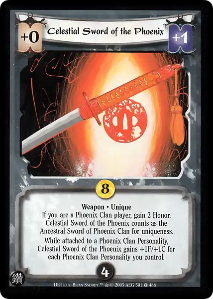 Celestial Sword of the Phoenix