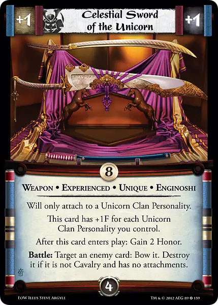 Celestial Sword of the Unicorn • Experienced