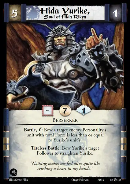 Hida Yurike, Soul of Hida Rikyu