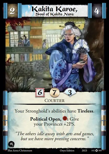 Kakita Karoe, Soul of Kakita Nara