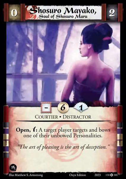 Shosuro Mayako, Soul of Shosuro Maru