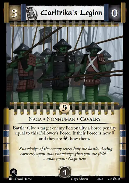 Caritrika's Legion