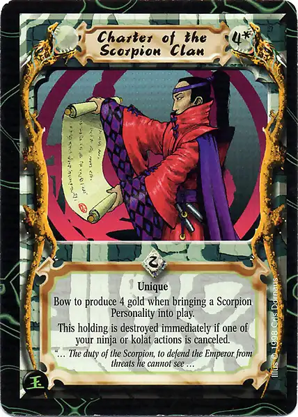 Charter of the Scorpion Clan