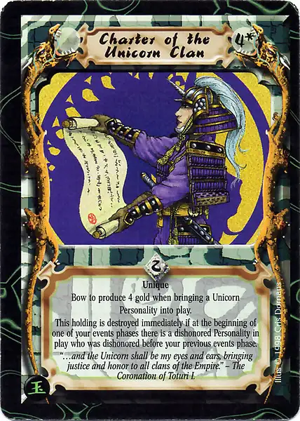 Charter of the Unicorn Clan