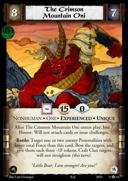 The Crimson Mountain Oni