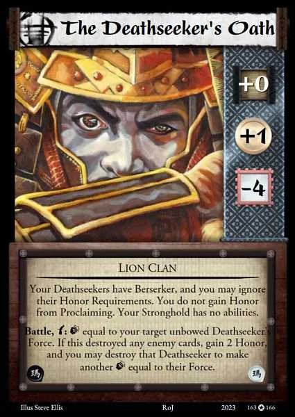 The Deathseeker's Oath