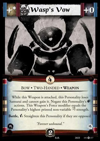 Wasp's Vow