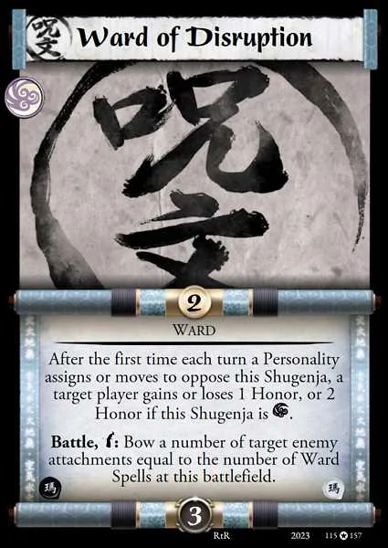 Ward of Disruption