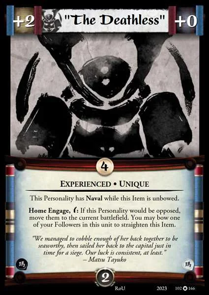 "The Deathless" • Experienced