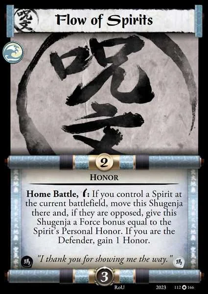 Flow of Spirits