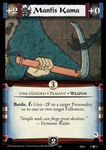 Mantis Kama