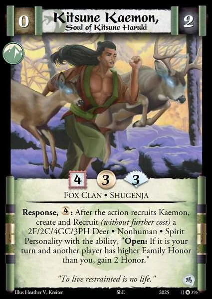 Kitsune Kaemon, Soul of Kitsune Haruki