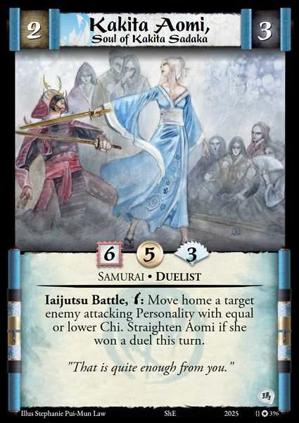 Kakita Aomi, Soul of Kakita Sadaka