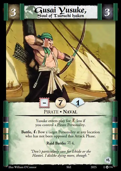 Gusai Yusuke, Soul of Tsuruchi Iyaken