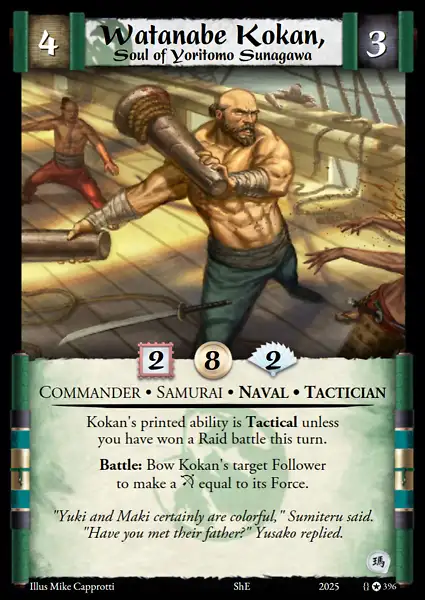 Watanabe Kokan, Soul of Yoritomo Sunagawa