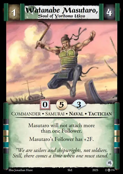 Watanabe Masutaro, Soul of Yoritomo Ukyo