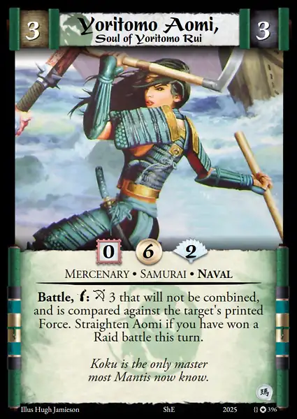 Yoritomo Aomi, Soul of Yoritomo Rui