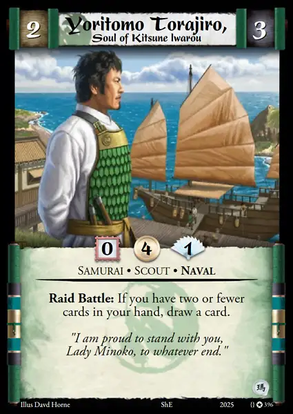 Yoritomo Torajiro, Soul of Kitsune Iwarou