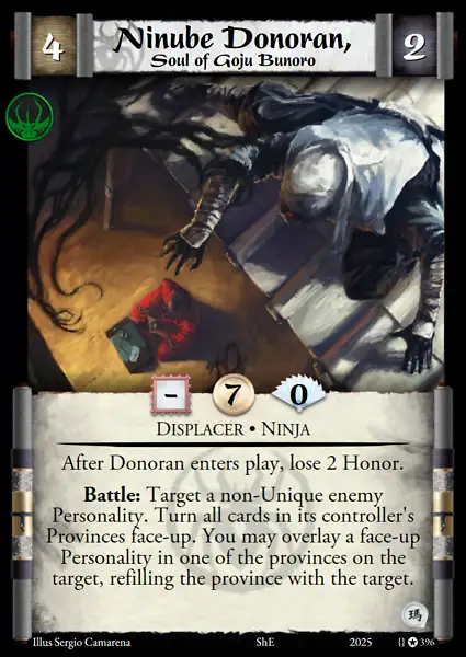 Ninube Donoran, Soul of Goju Bunoro
