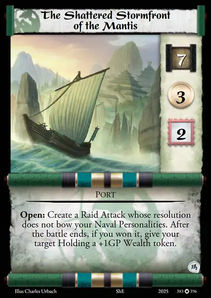 The Shattered Stormfront of the Mantis