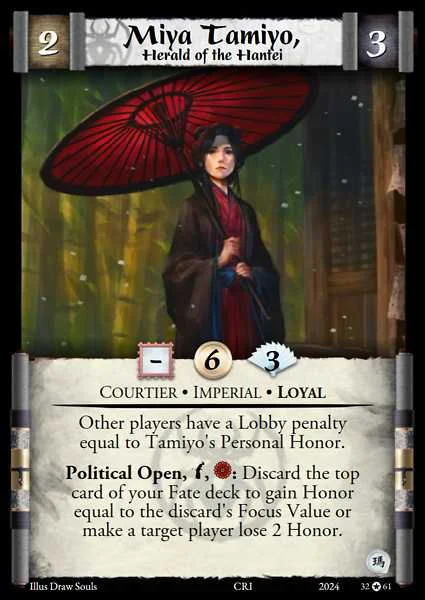 Miya Tamiyo, Herald of the Hantei