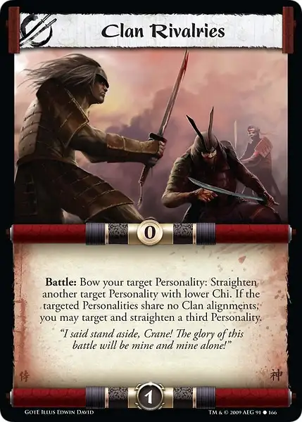 Clan Rivalries