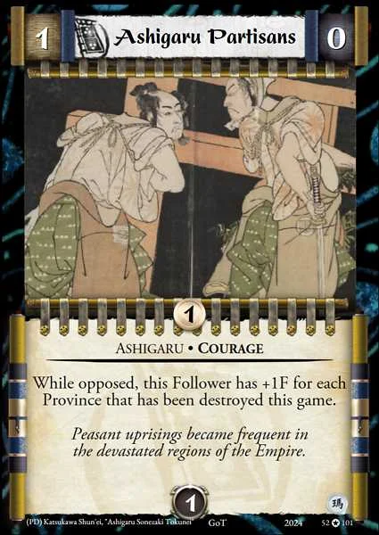 Ashigaru Partisans