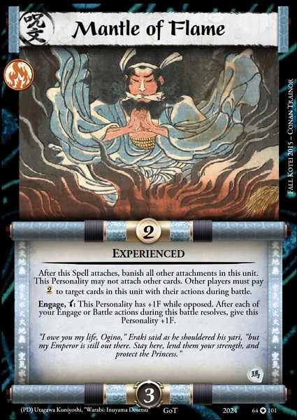 Mantle of Flame • Experienced
