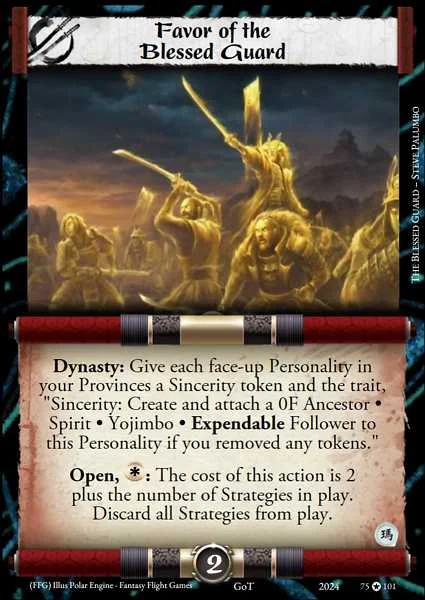 Favor of the Blessed Guard