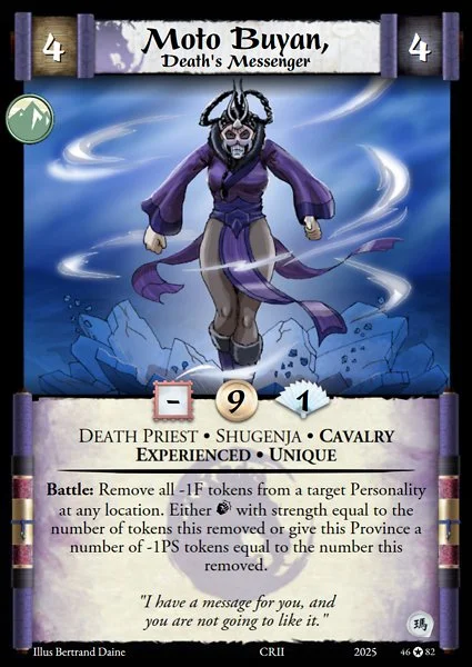 Moto Buyan, Death's Messenger