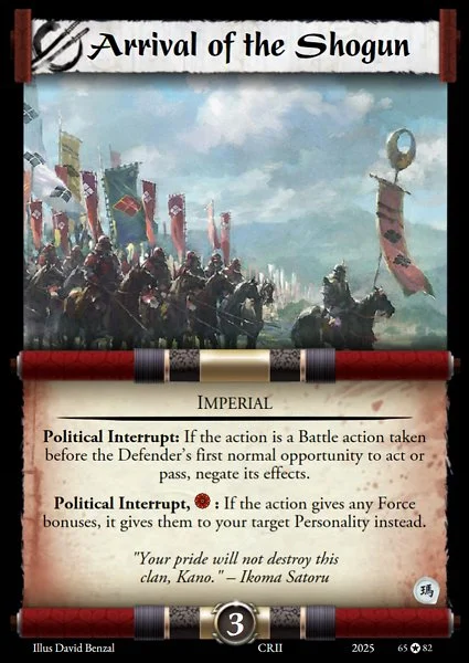 Arrival of the Shogun