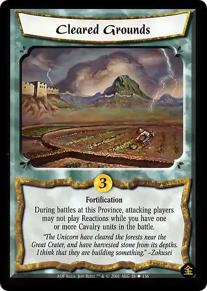 Cleared Grounds