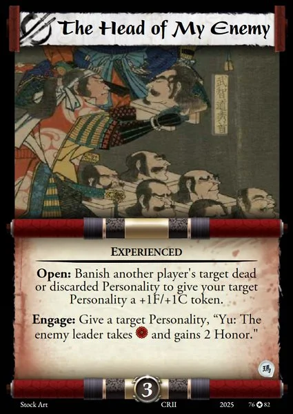 The Head of My Enemy