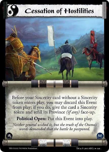 Cessation of Hostilities