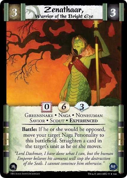 Zenathaar, Warrior of the Bright Eye