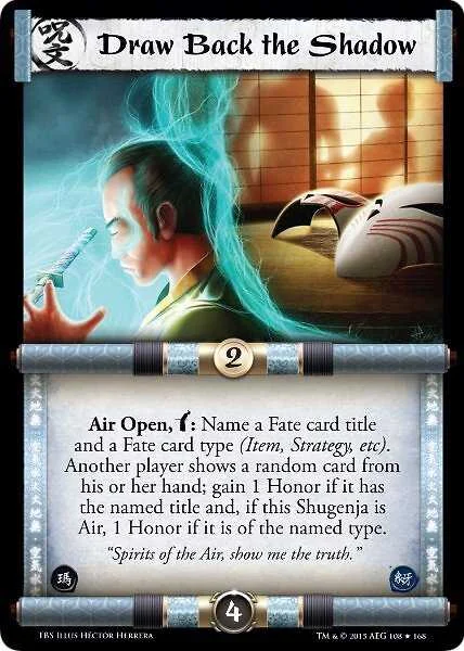 Draw Back the Shadow