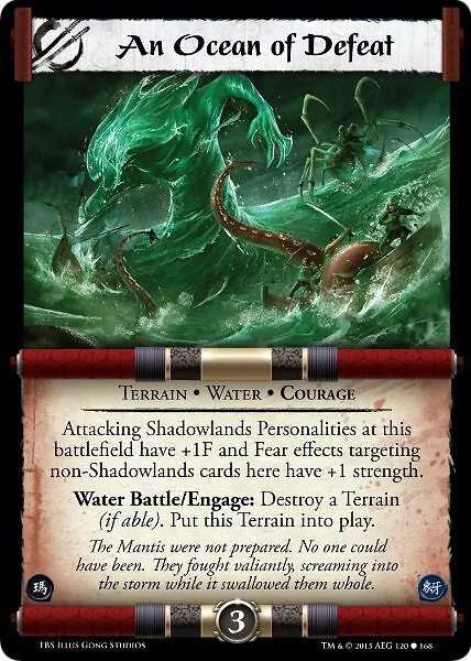 An Ocean of Defeat