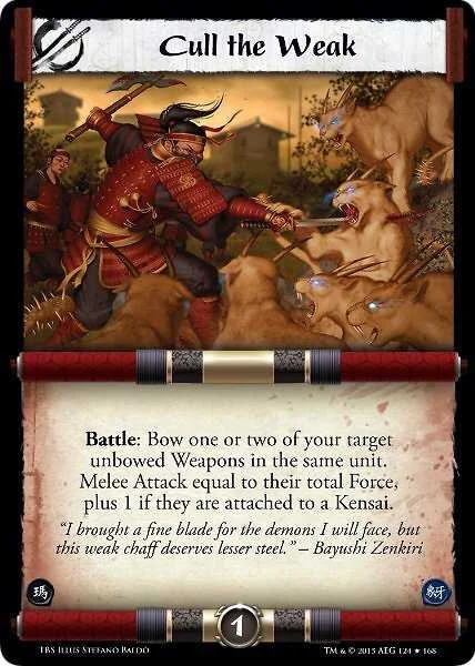 Cull the Weak