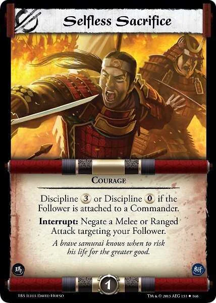 Selfless Sacrifice