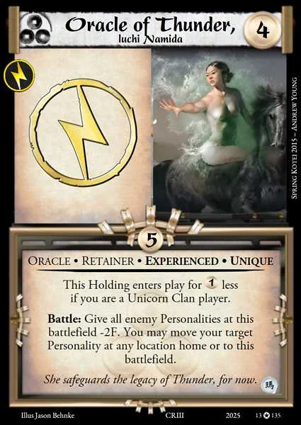 Oracle of Thunder, Iuchi Namida