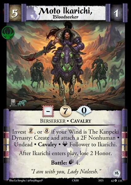 Moto Ikarichi, Bloodseeker