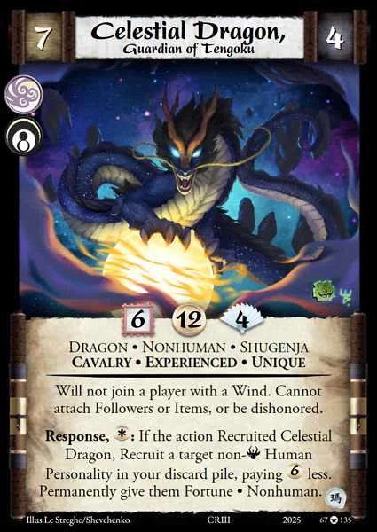 Celestial Dragon, Guardian of Tengoku