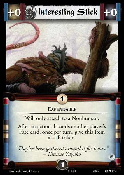 Interesting Stick