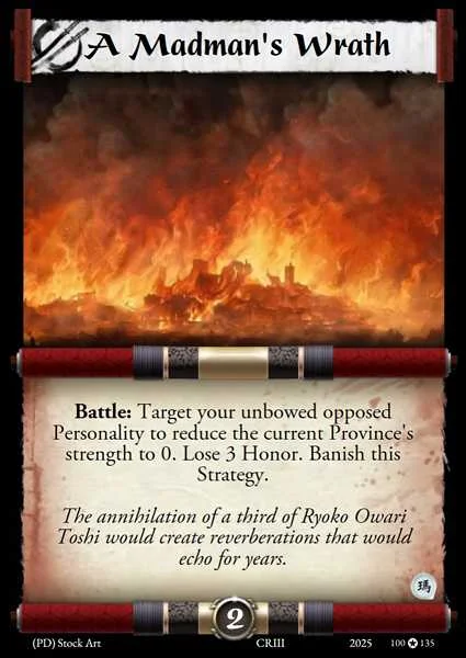A Madman's Wrath
