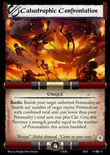 Catastrophic Confrontation