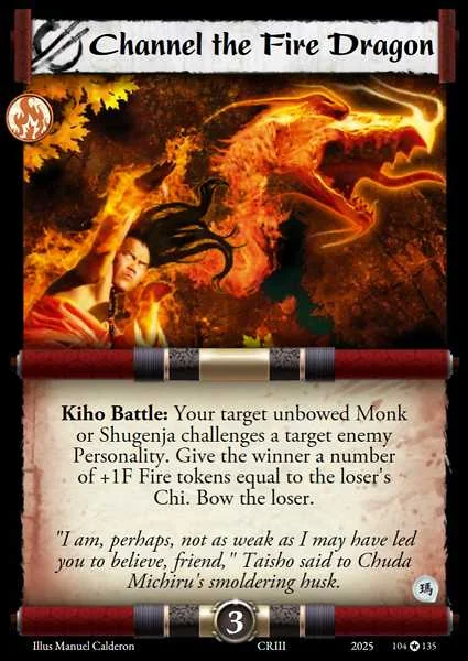 Channel the Fire Dragon